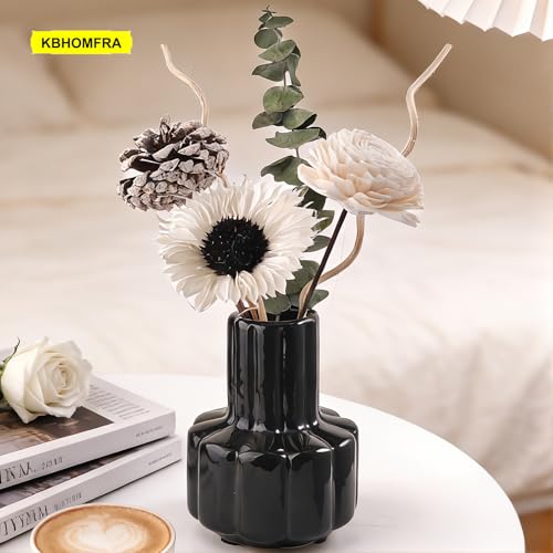 Reed diffuser con flores secas y aroma a jazmín 60ml miniatura 2