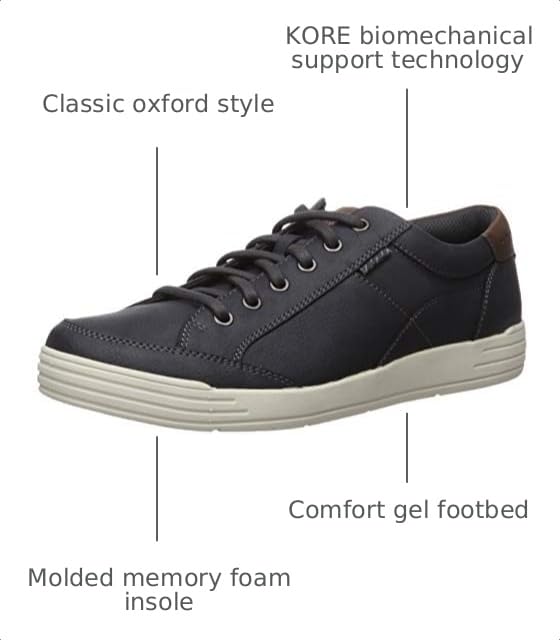 Image of Nunn Bush Kore City Walk Lace to Toe Oxford
