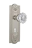 Nostalgic Warehouse Meadows Plate & Interior Crystal Door Knob