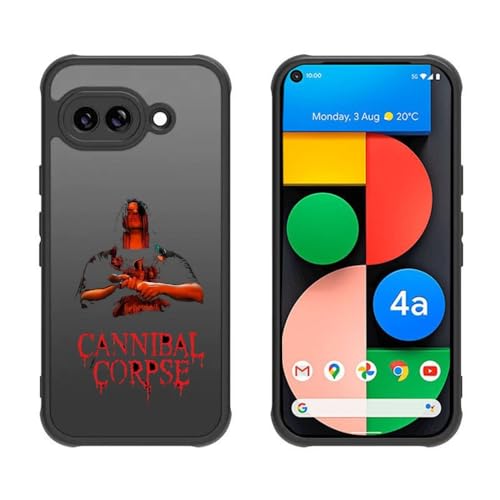Cannibal Corpse Google Pixel 7A/8A/9A ケース スマホケース 携帯カバー レンズ保護 電話カバー 互換性のある 兼用性 手触りが良い 軽量 薄型 防塵 滑り止め 指紋防止 耐衝撃 全面保護 脱着簡単