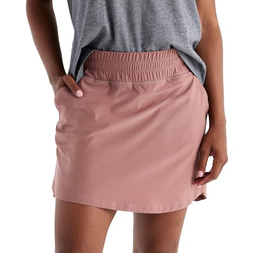 Free Fly Women's Pull-On Breeze Skirt - UPF 50+ Sun Protection Casual Skirt for Women - Athletic, Travel, Golf