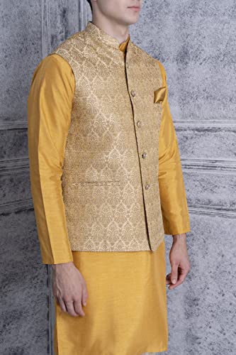 Image of Ethluxis Men's Silk Blend Kurta Set