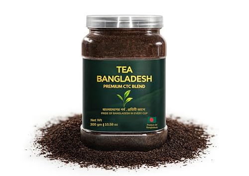 Tea Bangladesh Loose Black Tea Leaves | Premium CTC Tea from the Finest Sylhet Gardens | Rich Aroma...