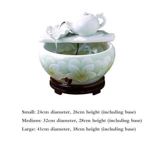 Fontaine de table moyenne pour bureau et maison - Décoration zen