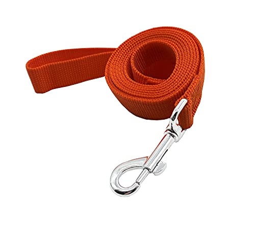Nylon Dog Training Leash, Traction Rope, 4Ft /5 Foot /6 Feet Long, 5/8 inch 3/4 Inch 1 Inch Wide...