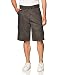 Southpole Men's All-Season Belted Ripstop Basic Cargo Short, Dark Grey/New, 34