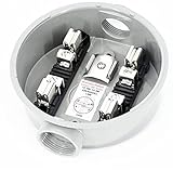 Single Phase 100A Round ansi Meer Base Meter Socket 4 Jaw 600V max Copper Inner Parts with 1inch hub Stainless Ring