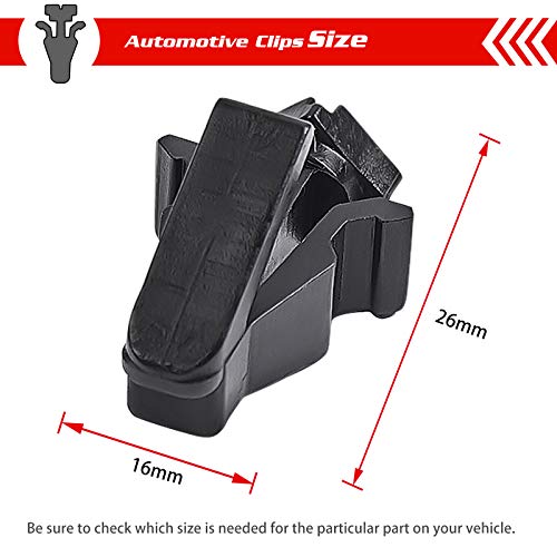 Image of OTUAYAUTO 30Pcs 76882-0M060 Front Grill Clips - Replacement for Nissan Frontier, Titan, Xterra, Armada, Infiniti FX45, M35 Grille Clips