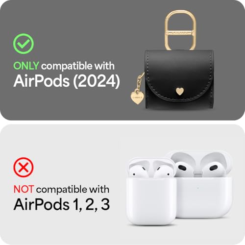 Image of Spigen Cyrill Mini Bag for Airpods 4 (2024) Case Cover - Black
