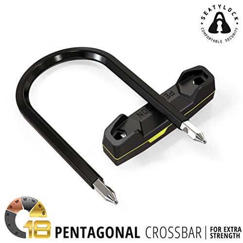 image for Seatylock Pentagon Pure Bike U Lock Widest Heavy Duty Bike Lock with K