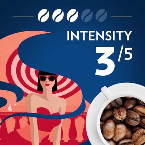 Image of Lavazza Dolcevita Classico Whole Bean Coffee 12oz Bag, Medium Roast, Rich and Full-bodied, Intensity 3 /5, Arabica and Robusta, Ideal for Drip Brewers, Package May Vary (Pack of 2)