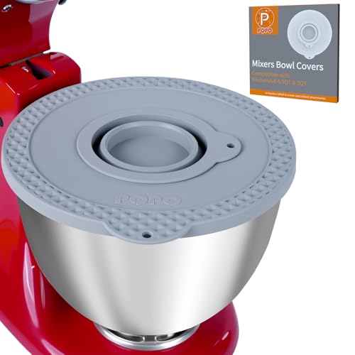 Silicone Mixer Bowl Cover Grey