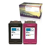 Summit Ink Remanufactured Ink Cartridge Replacement for HP 61XL for Deskjet 1000 1010 1050 2050 2510...