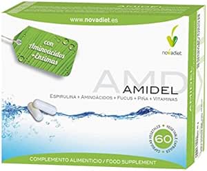 Novadiet Amidel Ácidos Grasos Esenciales - 60 Cápsulas : Amazon.es ...