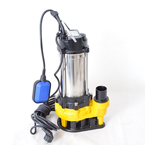 Dambat/IBO Professionelle Fäkalienpumpe Schmutzwasserpumpe Tauchpumpe 750W - 400l/min - Ø2