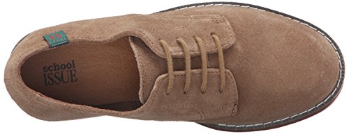 School Issue Boys Suede Oxford, Tan, 13.5 Wide Little Kid Us #TOP4