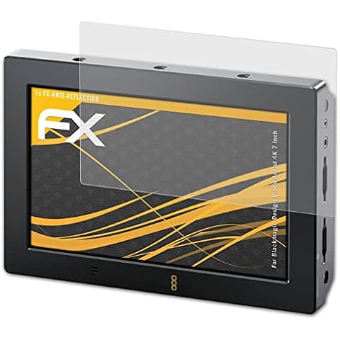 atFoliX Película Protectora Compatible con Blackmagic Design Video Assist 4K 7 Inch Cover