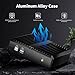 Thdeukoty Fanless Mini Industrial PC, Desktop Computer Celeron 2955U Windows 10 Pro, 8GB RAM 128GB SSD, 2xNICs, 2*COM RS232, 4xUSB3.0, 2.4G+5G WiFi, HDMI/VGA Ports, Gigabit LAN, Auto Power On