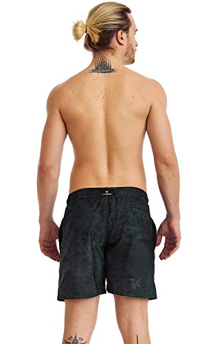 Shorts Praia Masculino Estampado LaVíbora Dark (P) (g)