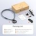 AMAZEAR Hands-Free Neck Mount for Phone & Action Camera - Adjustable Neckband Holder for iPhone, Android, POV Vlog Recording with Secure QR Magnetic Base, Elastic Anti-Shake Chest Strap