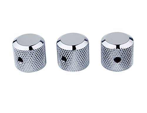 Guyker G-KNOB-033CHROME3PCS 3Pcs Potentiometer Control Knobs thumb #2