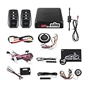 EASYGUARD EC002-T2-NS PKE Auto Alarmanlage mit Näherungssensor Sperre Entriegelung Fernbedienung Motor Start Push Start Taste Touch Passwort Eingabe Backup Vibrationsalarm DC12V