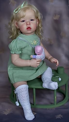Pinky Reborn Muñeca Bebé Reborn 70cm Silicona miniatura 1