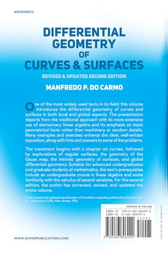 Differential Geometry of Curves and Surfaces: Revised and Updated Second Edition (Dover Books on Mathematics) - Image 2