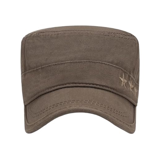 Gorra plana para el sol de algodón transpirable y cierre ajustable 5