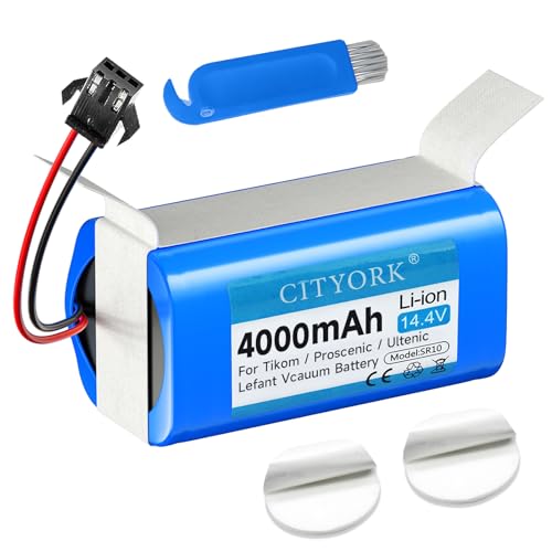 Batterie pour Bagotte BG600 Lefant T700 Venga 3000 Proscenic 850T Li-ION 4000mAh