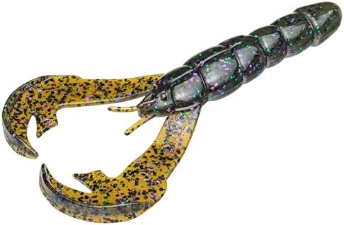 Strike King 4-Inch Krabbe, Krebstier-Imitat, 7 Stück, Candy Craw