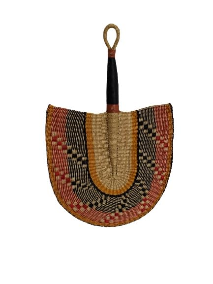 Motherland Fans: African handwoven bolga fan