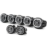 Ajuste ideal: kit de luz ambiental de ventilación de aire LED de turbina, reemplazo perfecto para Mercedes-Benz Clase C W206 S206 2022+.
