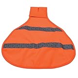 Coastal Pet - Reflective Safety Vest, Neon Orange, Medium - 18-50 lbs