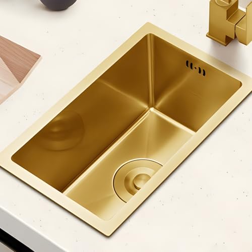 Koygimndr Gold Mini-Barspüle KOYGIMNDR Edelstahl