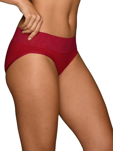 Image of Vanity Fair Women's Effortless Panties for Everyday Wear, Buttery Soft Fabric & Lace