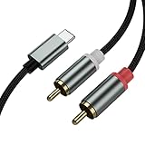Cable Lightning a Rinch RCA a iOS adaptador 2RCA Lightning Audio Cable Chinch compatible con iPhone...