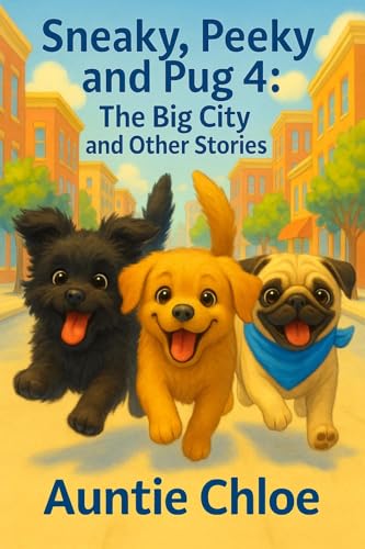 Sneaky, Peeky and Pug 4: The Big City and Other Stories (Sneaky, Peeky and Pug – The Puppy Fun Series) (English Edition)