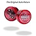 Yomega The Original Brain - Professional Yoyo for Kids and Beginners, Responsive Auto Return Yo Yo Best for String Tricks + Extra 2 Strings & 3 Month Warranty (Red)