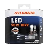SYLVANIA 9012 LED - Fog Lights For Cars and Trucks - Headlight Bulbs for Off Road Powersports - 6000k Cool White LED Light - Long-Lasting Bulbs - No Polarity - DIY Upgrade