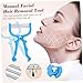 Gatuida Facial Hair Remover Spring Face Threader Women Plucker Eyebrow Threading Manual Face Hair Removal Finishing Face Hair Remover Thread Facial Tools Hair Removal Face Tool