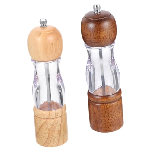 OFFSCH Grinder Manual Crank Pepper Shaker Handheld Seasoning Mill for Kitchen Use