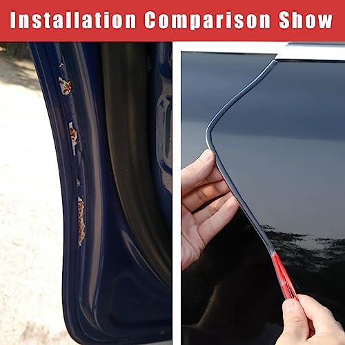 image for Ziciner Car Door Edge Guards, 16Ft (5M) Auto Edge Trim Rubber Seal Pro