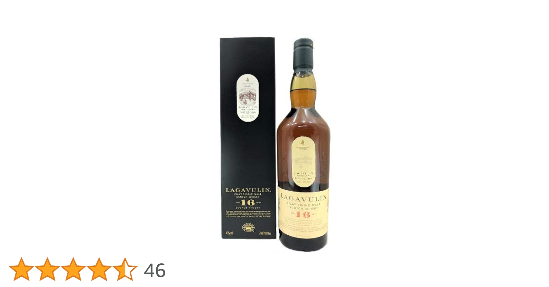 Amazon.co.jp: ラガヴーリン 16年 700ml 43度 [並行輸入品