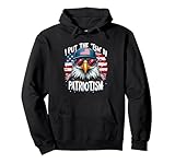 I PUT THE 'TSM' IN PATRIOTISM Patriotic Eagle Pullover Hoodie