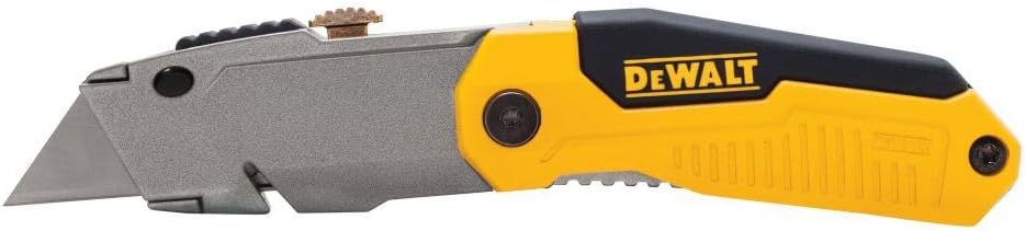 DeWalt DWHT10035L 2-1/2″ Rugged Metal Body Folding Retractable Utility Knife