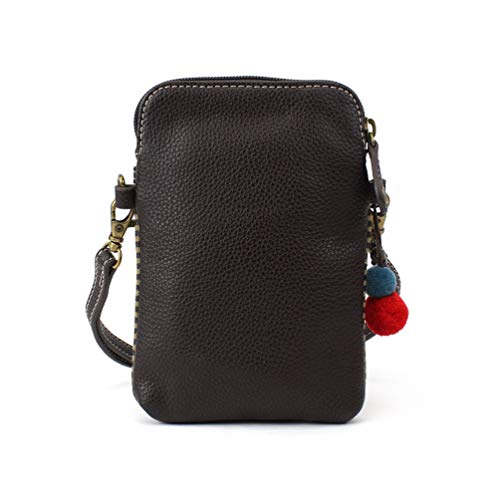 CHALA Farm Animal Collection Cell Phone Crossbody Purse-Women PU Leather/Canvas Multicolor Handbag with Adjustable Strap - Llama - olive stripe - Thumbnail 4
