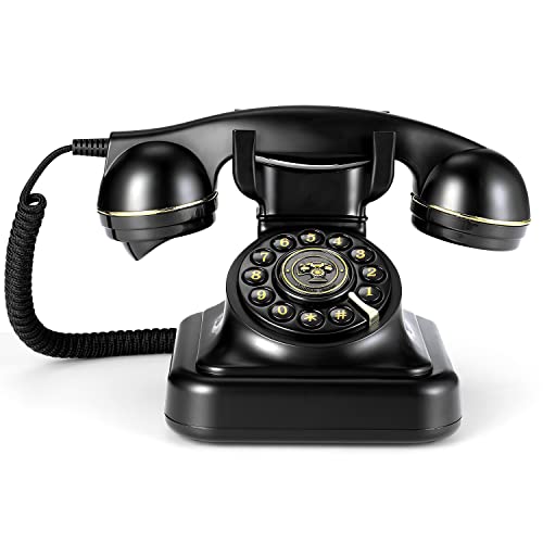 Audio Guest Book Wedding Phone, Audio Guestbook,Record Audio Messages with GuestBook, Guestbook Alternative for Wedding, Birthday Party, Baby Shower, Anniversary, Engagement (Black)