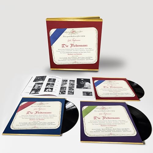Album Art for Strauss: Die Fledermaus[180g 3 LP] by Wiener Philharmoniker/Herbert von Karajan