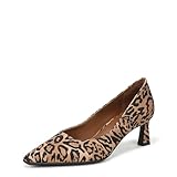 Naturalizer Women's Tylan Pump Dark Brown Leopard 7.5 M